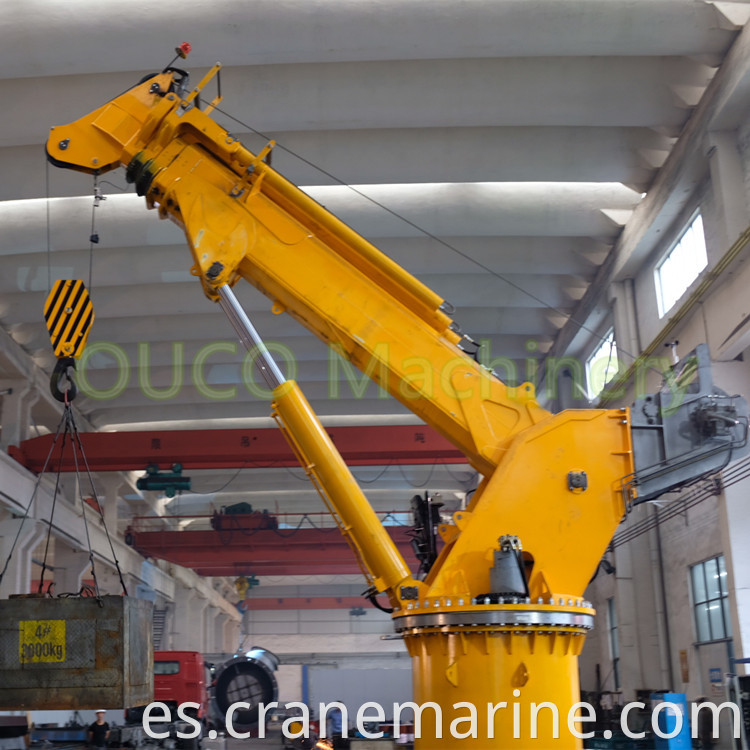 8ton 15 metros Crane marina telescópica con IACS certificado